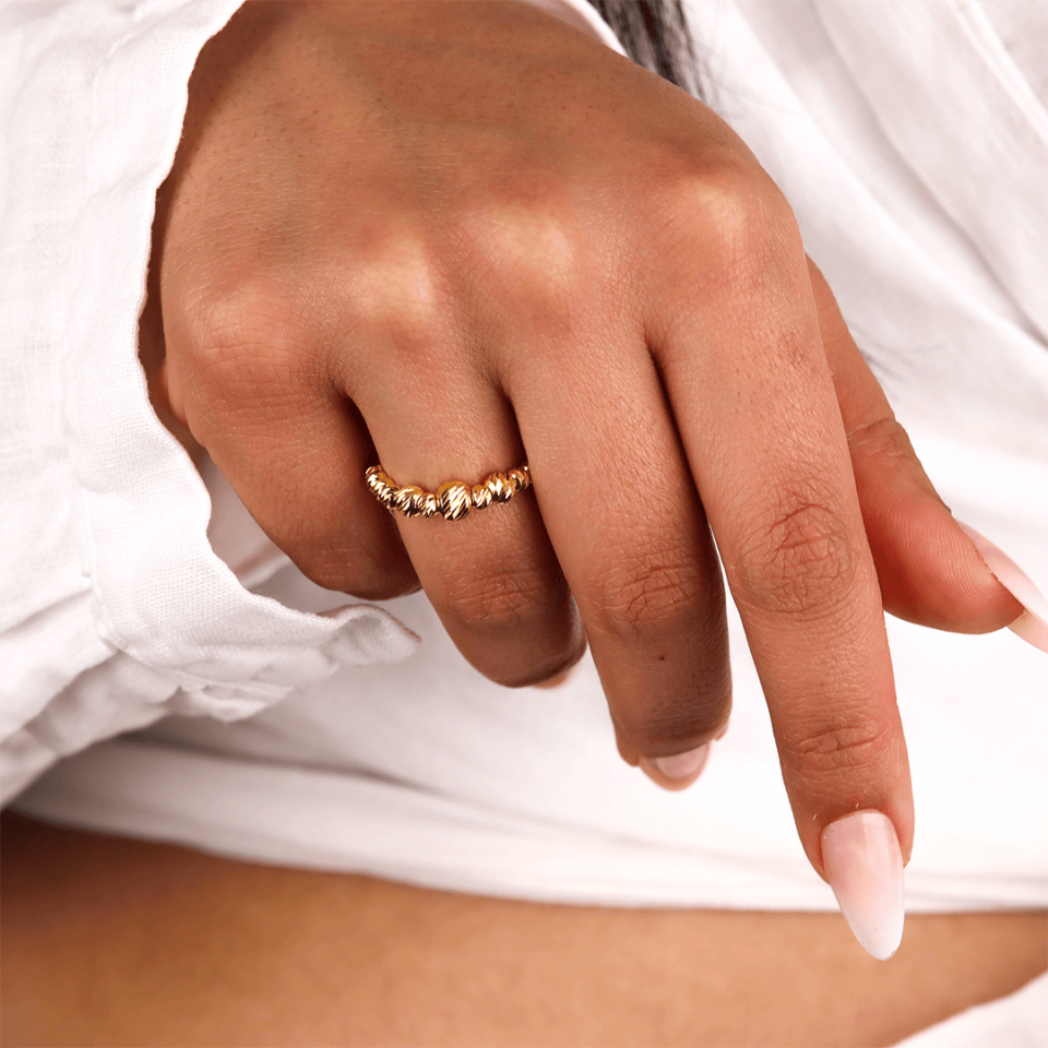 Tek Sıra Kalemli Dorika Yüzük