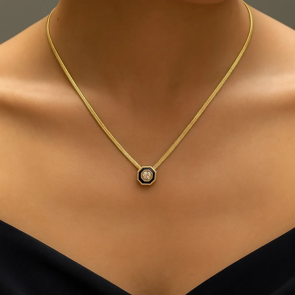 Çağla Model İtalyan Baget Kolye