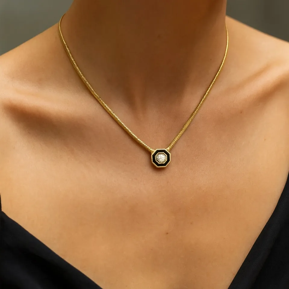 Çağla Model İtalyan Baget Kolye