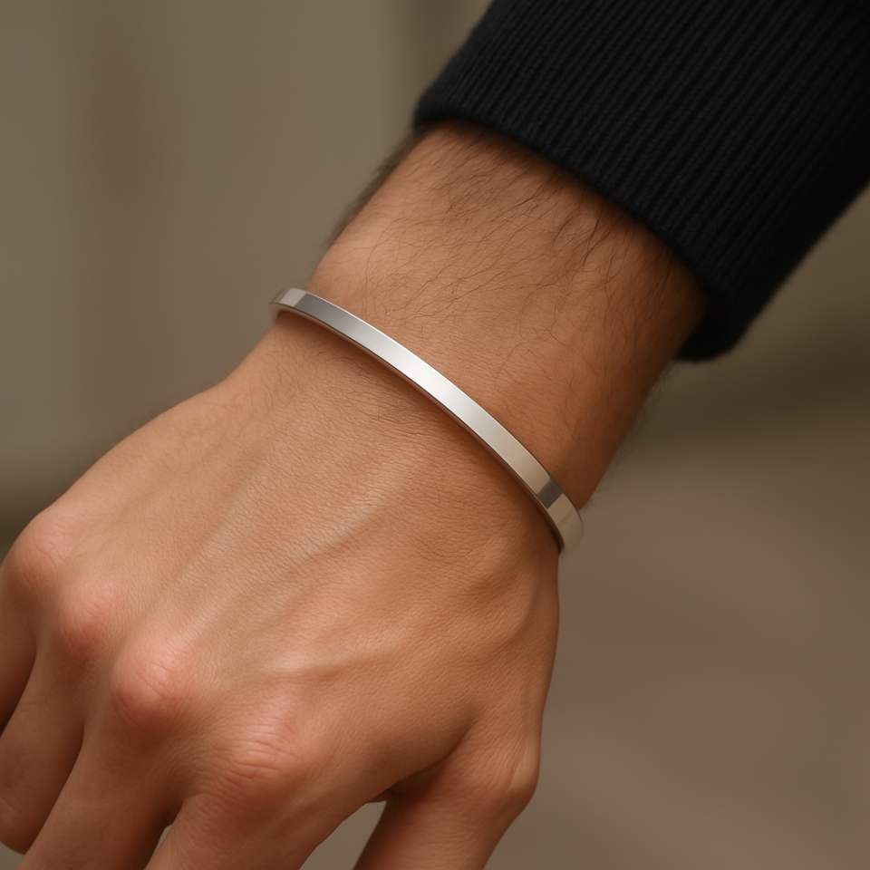 Silver Edition - Erkek Gümüş Kelepçe