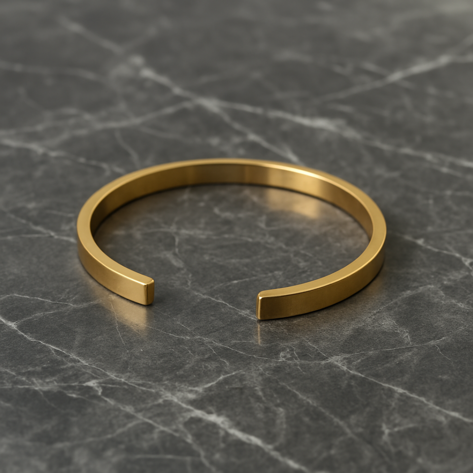 Gold Edition - Erkek Gümüş Kelepçe