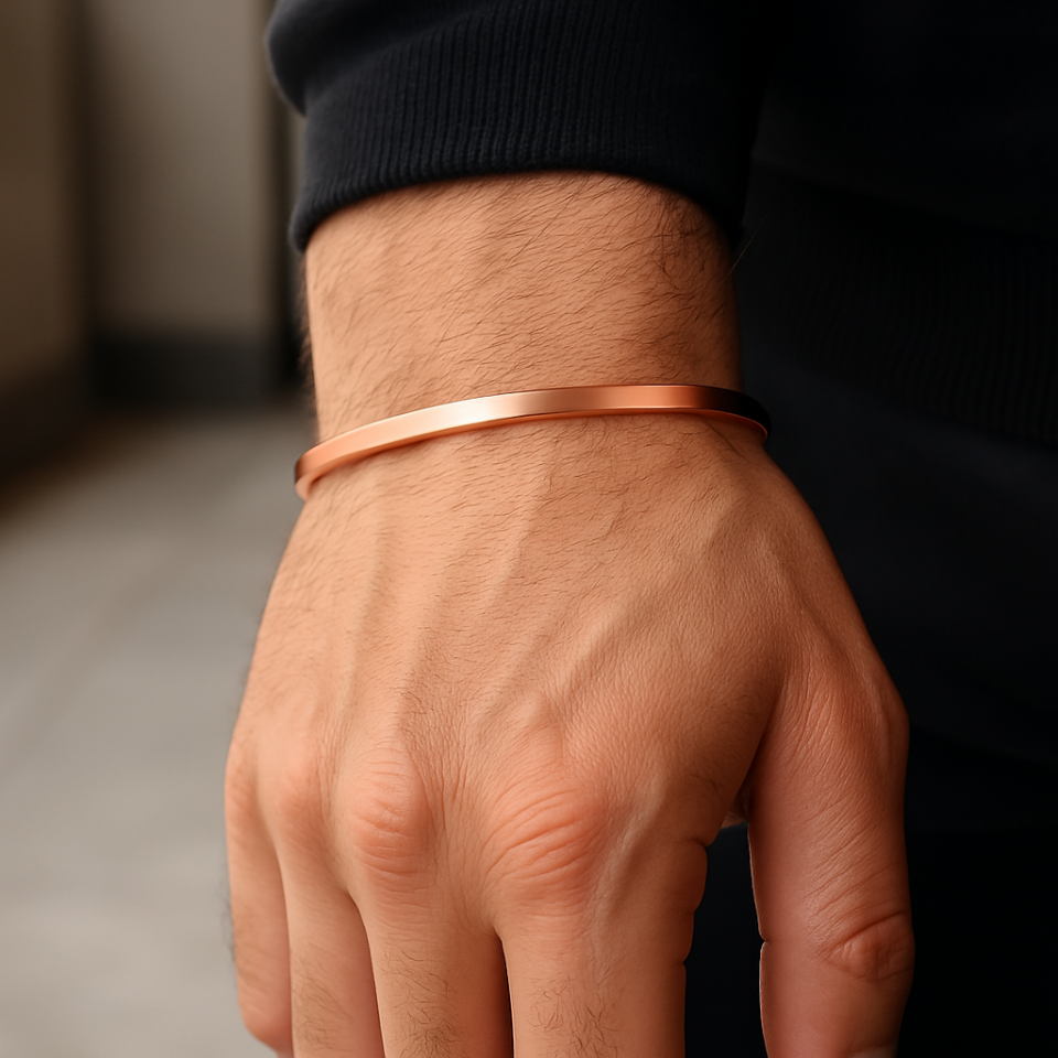 Rose Edition - Erkek Gümüş Kelepçe