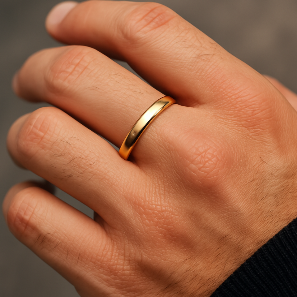 Gold Edition - Erkek Gümüş Yüzük