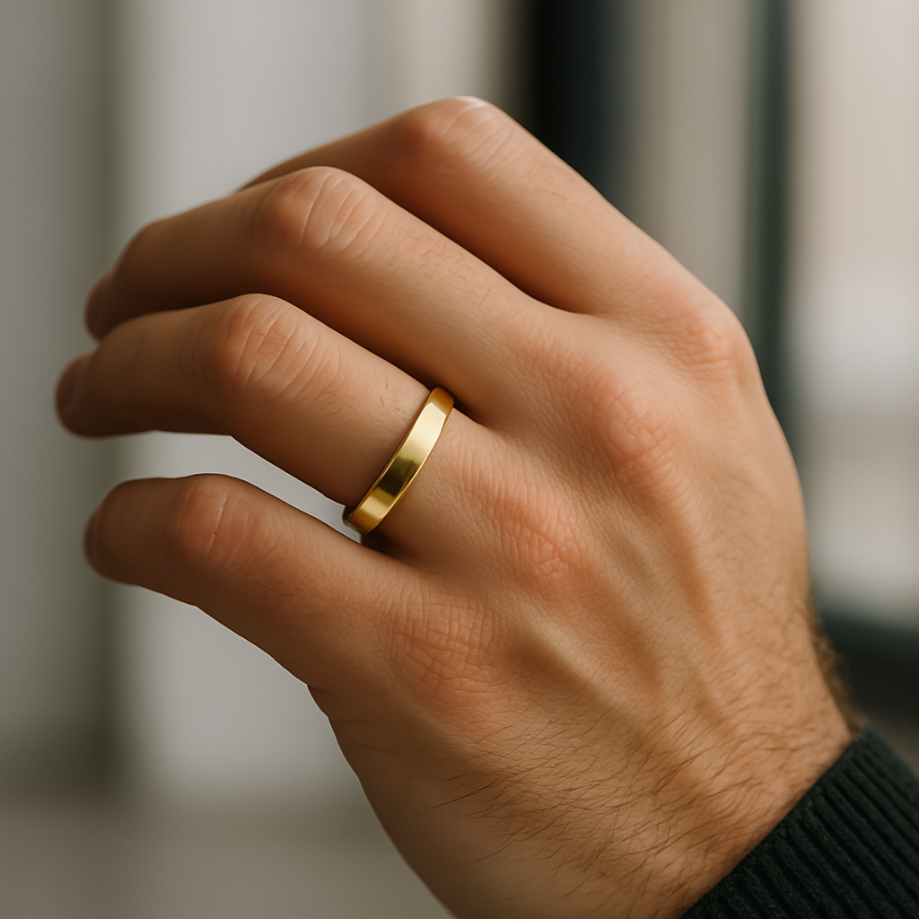 Gold Edition - Erkek Gümüş Yüzük