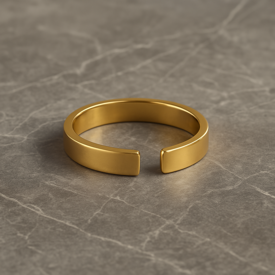 Gold Edition - Erkek Gümüş Yüzük