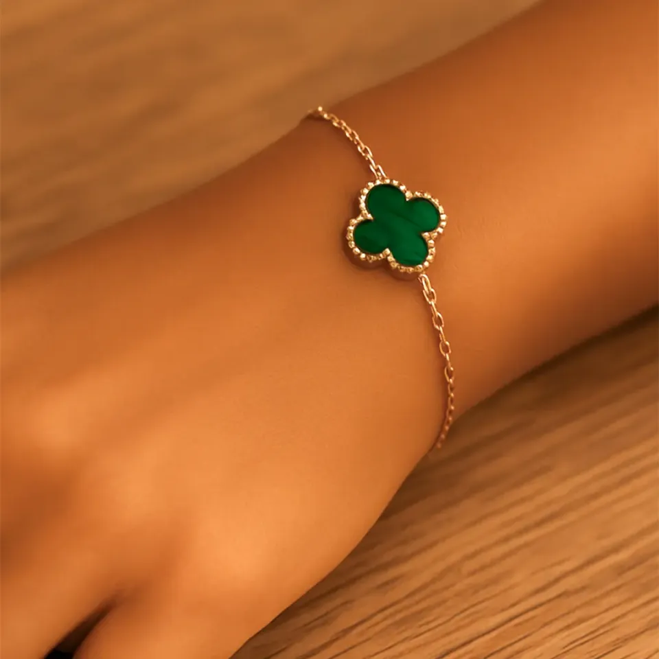 Yeşil Yonca Bileklik