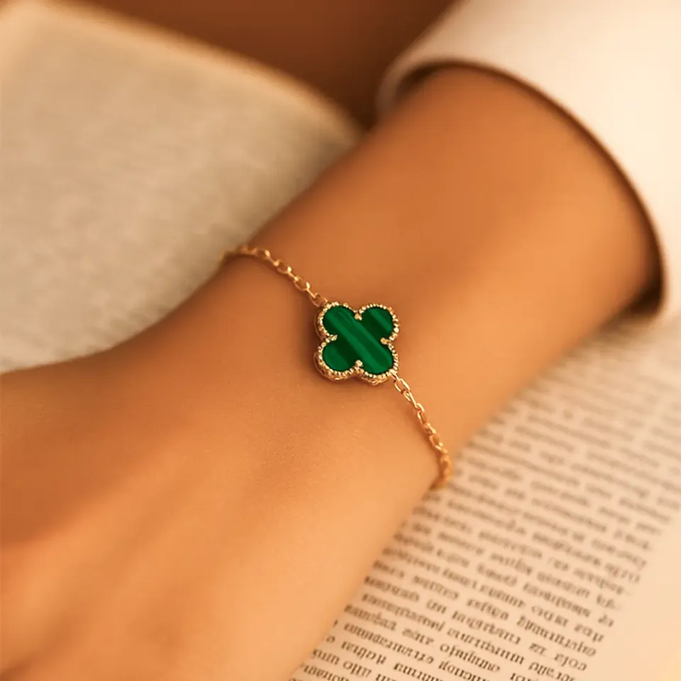 Yeşil Yonca Bileklik