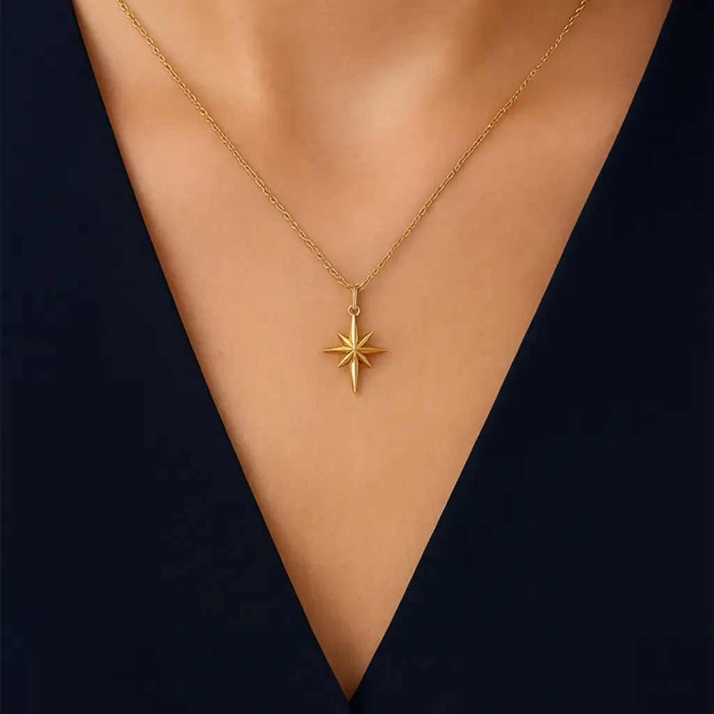 Kuzey Yıldızı Kolye