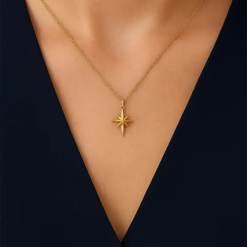 Kuzey Yıldızı Kolye