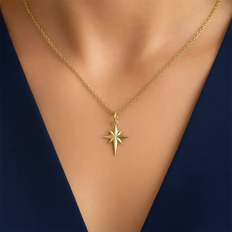 Kuzey Yıldızı Kolye