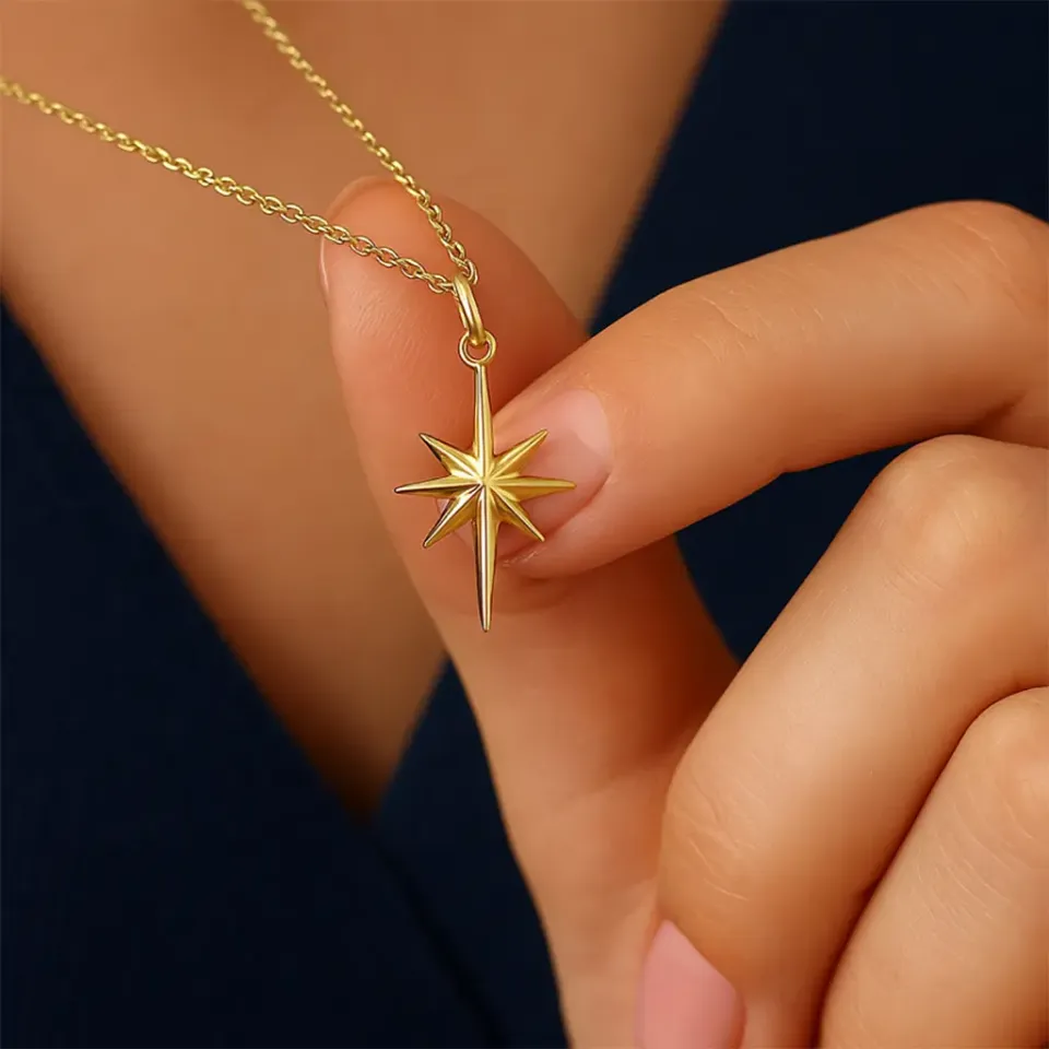 Kuzey Yıldızı Kolye